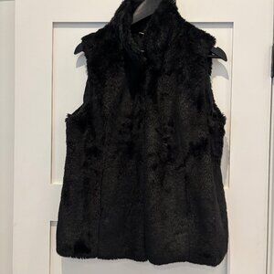 Warm Faux-Fur Vest - Size Medium